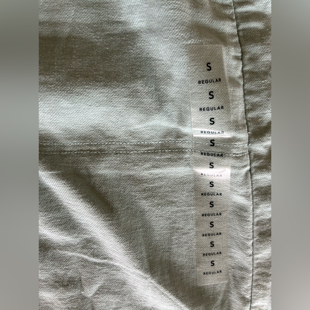 American Eagle Outfitters Wide Leg cotton/ Linen blend Pants - Picture 8 of 11